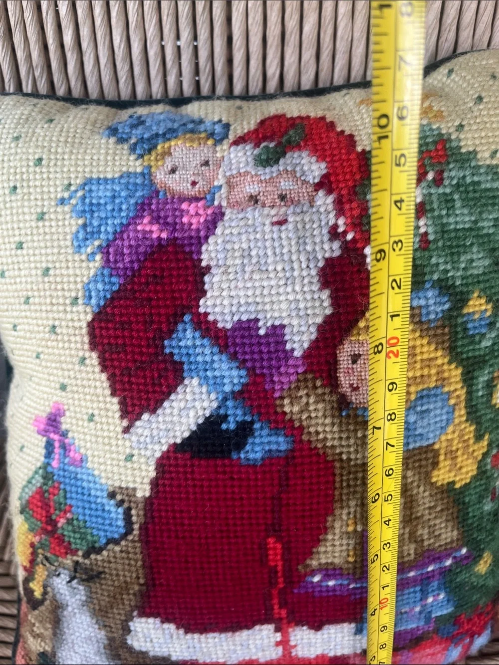 N/A festive needlepoint